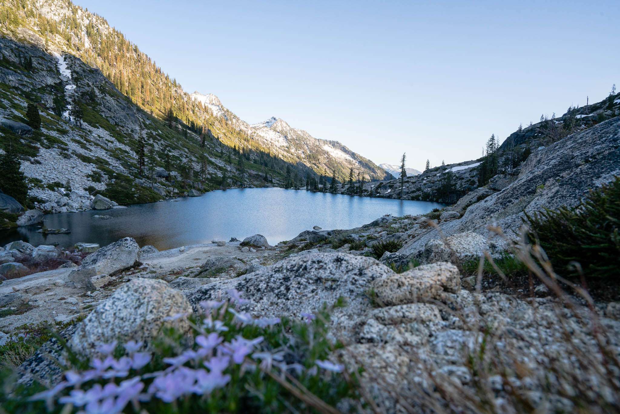 Backpacking the Canyon Creek Lakes Trail in the Trinity Alps