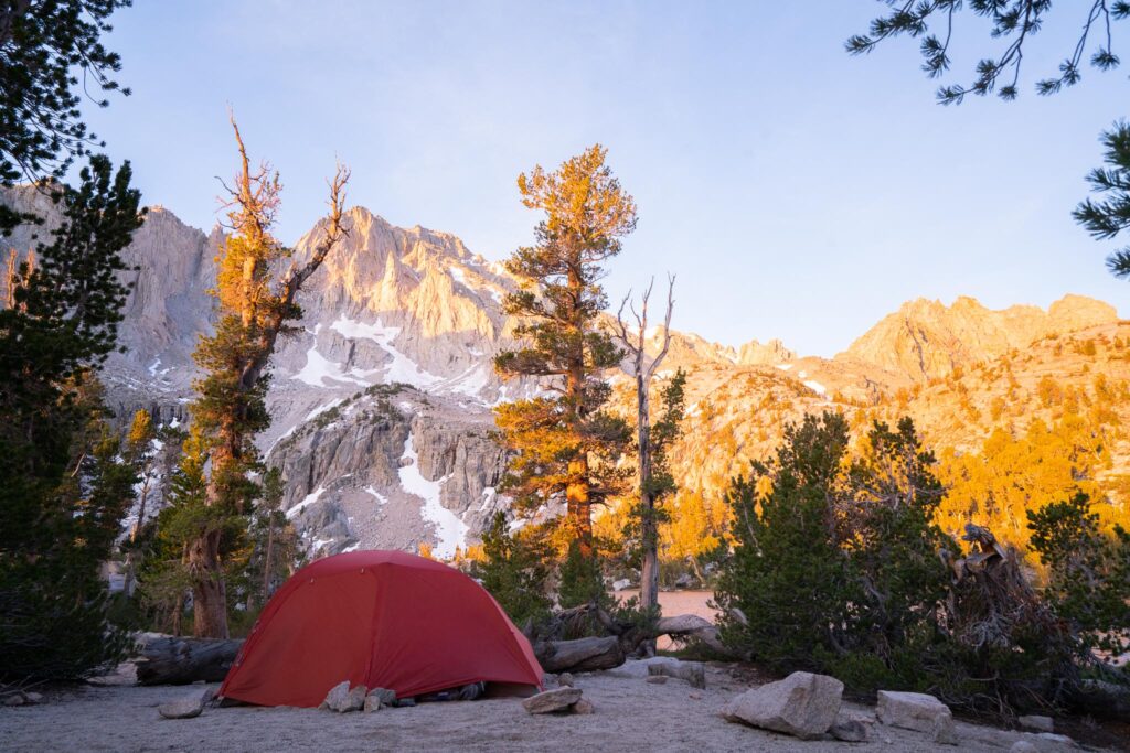 Backpacking Onion Valley to Kearsarge and Matlock Lakes in Sequoia Kings Canyon National Park