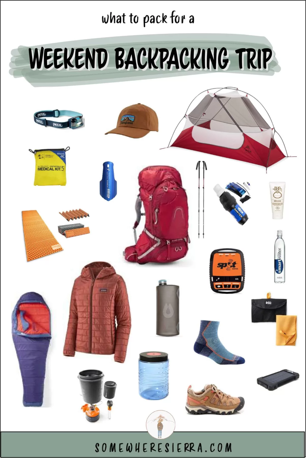 What To Back On Your Backpacking Trip | Somewhere Sierra