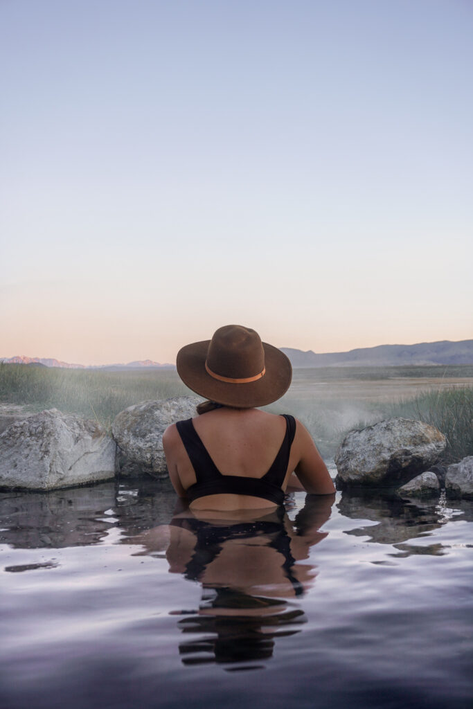 Wild Willys Hot Spring near Bishop, California