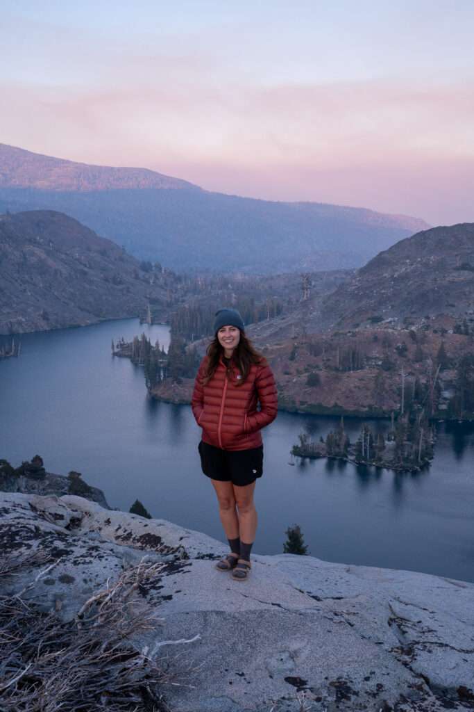 Sunset at Lake Aloha