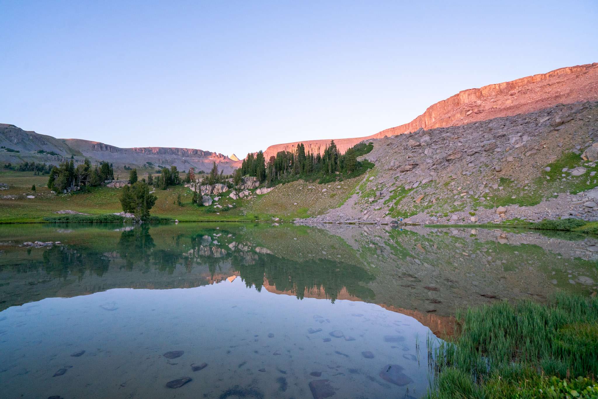 Surprise Lake at Sunrise | Grand Teton National Park