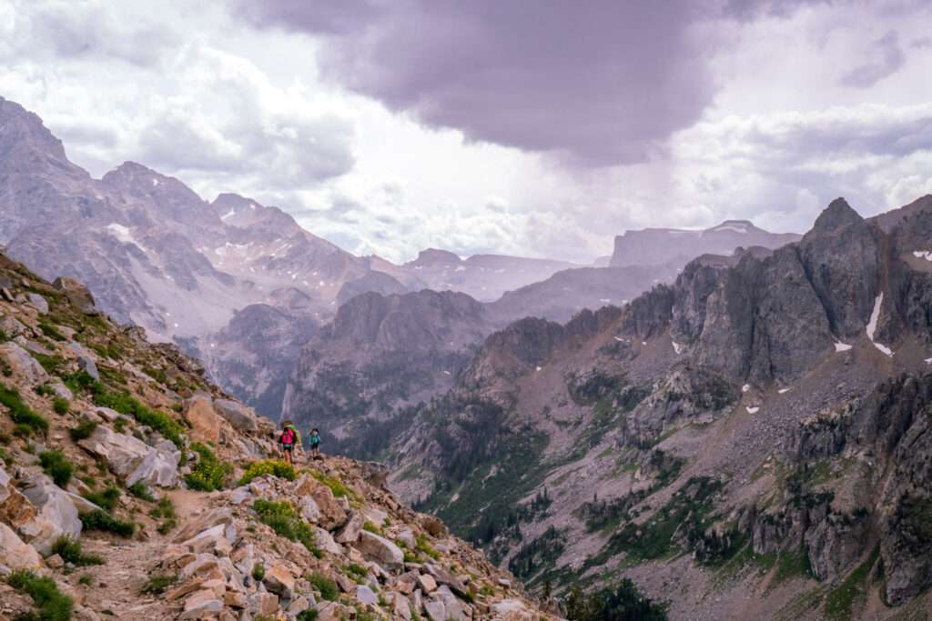 Backpacking up Paintbrush Divide along the Teton Crest Trail | Somewhere Sierra