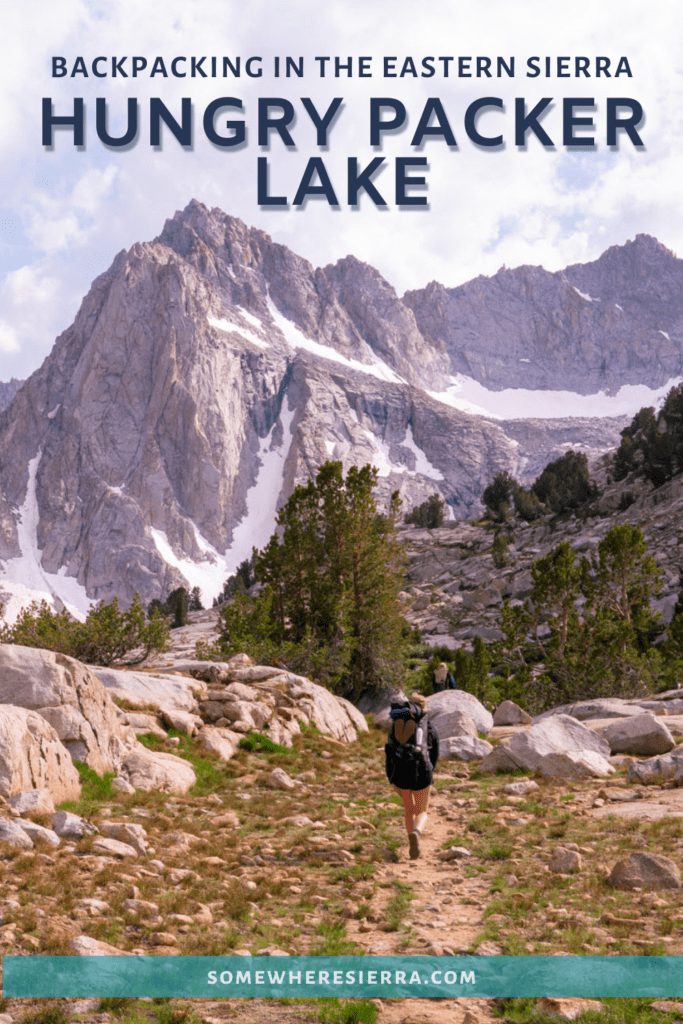 Hiking to Hungry Packer Lake and Moonlight Falls near Bishop. Eastern Sierra | Somewhere Sierra