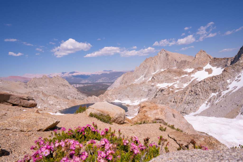 Top of Sawtooth Pass looking to Mount Whitney | Somewhere Sierra | Sequoia Kings Canyon National Park