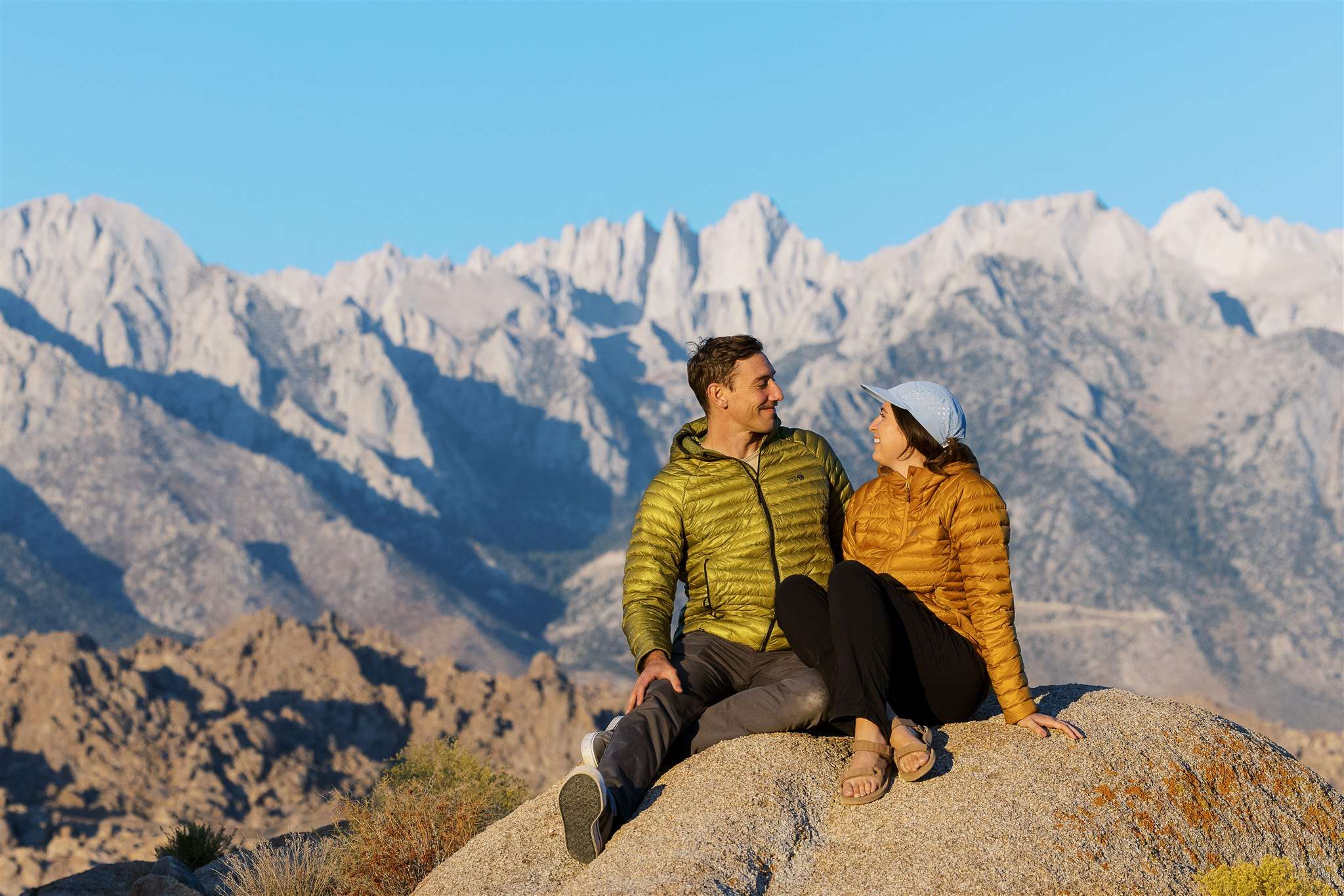Mount Whitney Engagement Photography | Jaymie Shearer | Desert Paintbrush | Alabama Hills, Mount WhitneySunrise